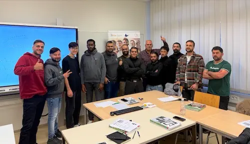 Junge Emsländer bei einer Veranstaltung