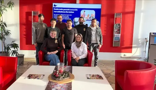 Junge Emsländer bei einer Veranstaltung